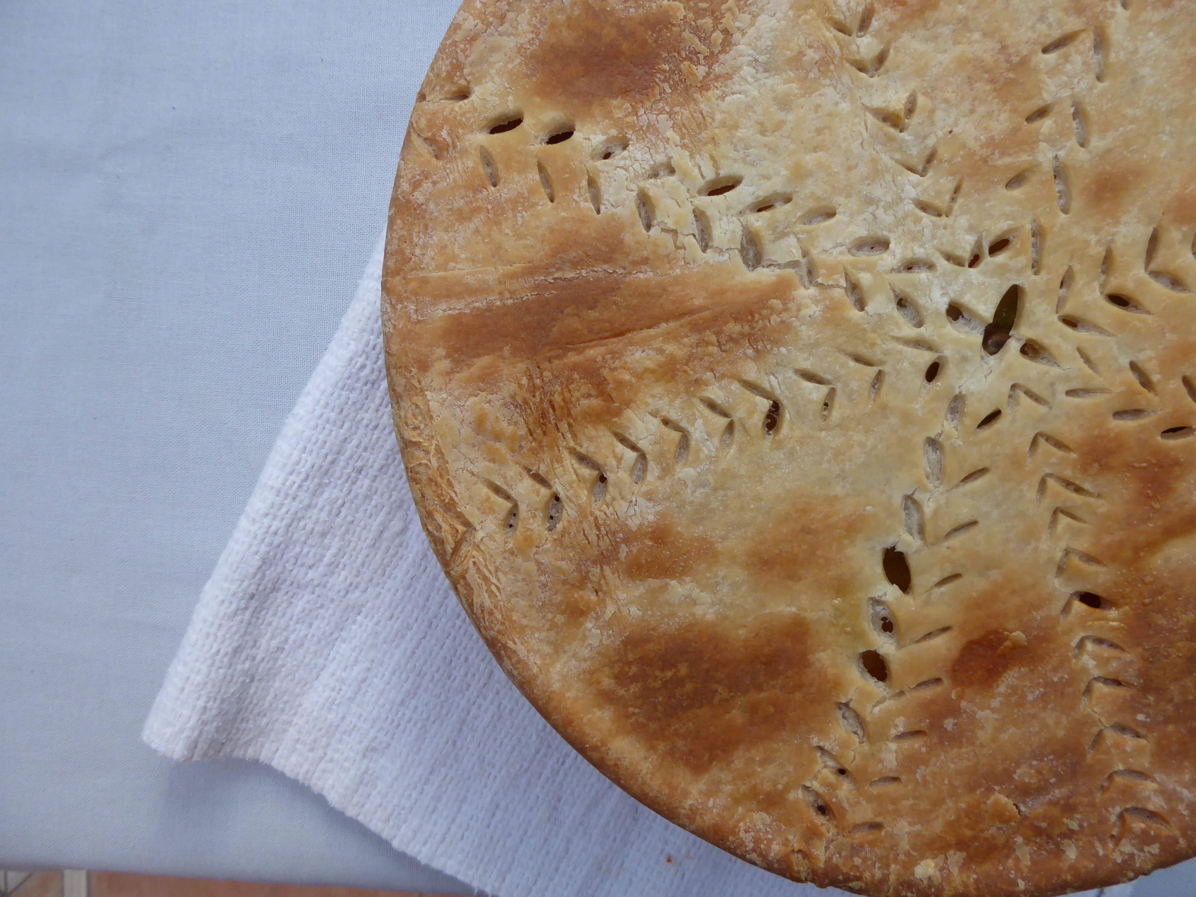 chicken and vegetable pie