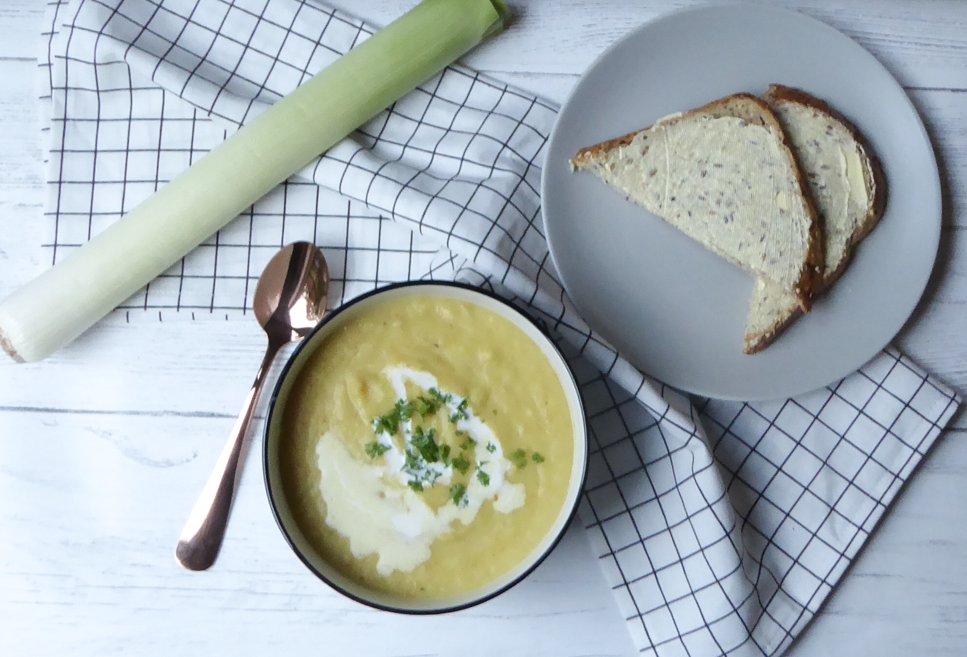 leek and potato soup