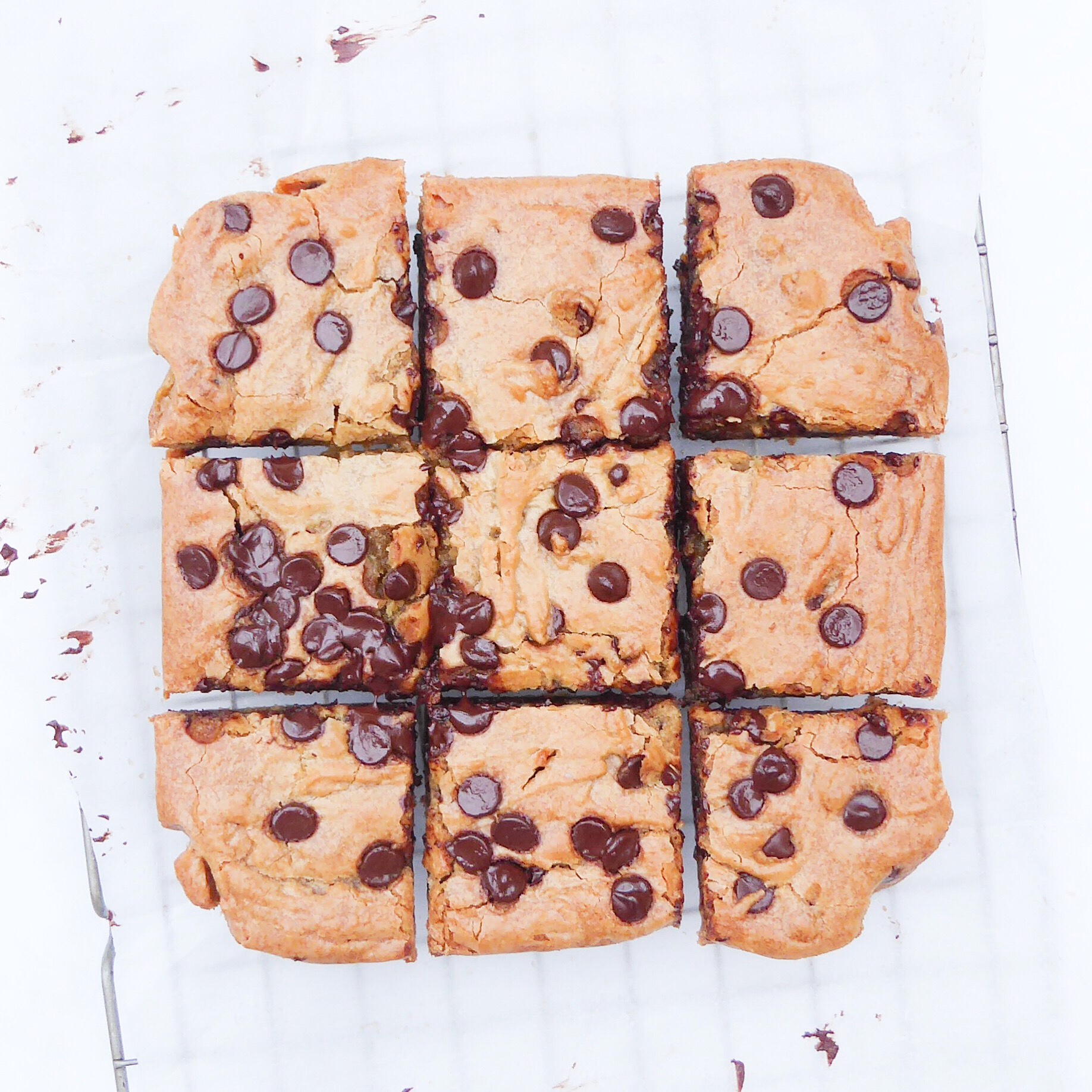 Dairy Free Cookie Bars - dairy free - The Fearless Food Room