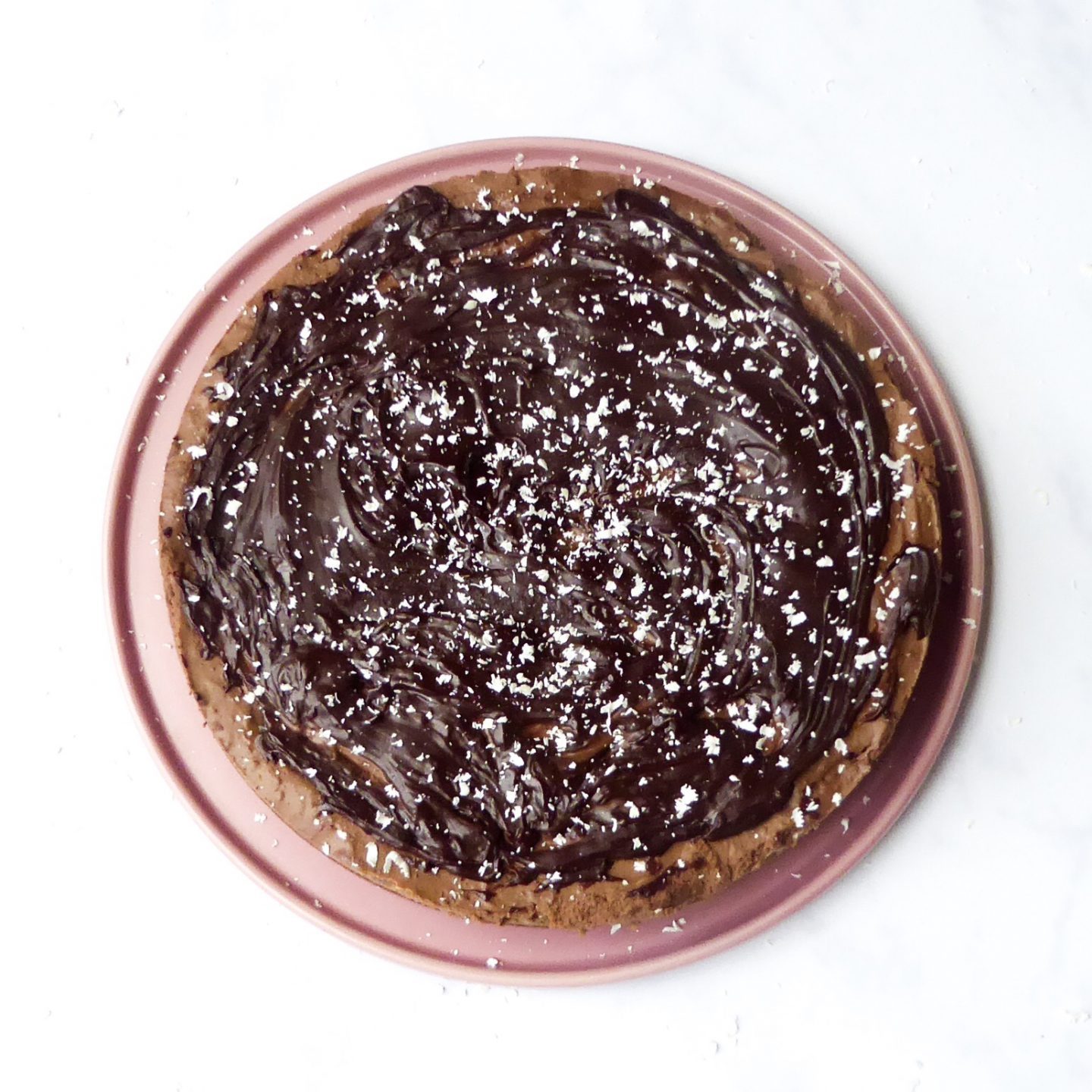 vegan chocolate mousse tart