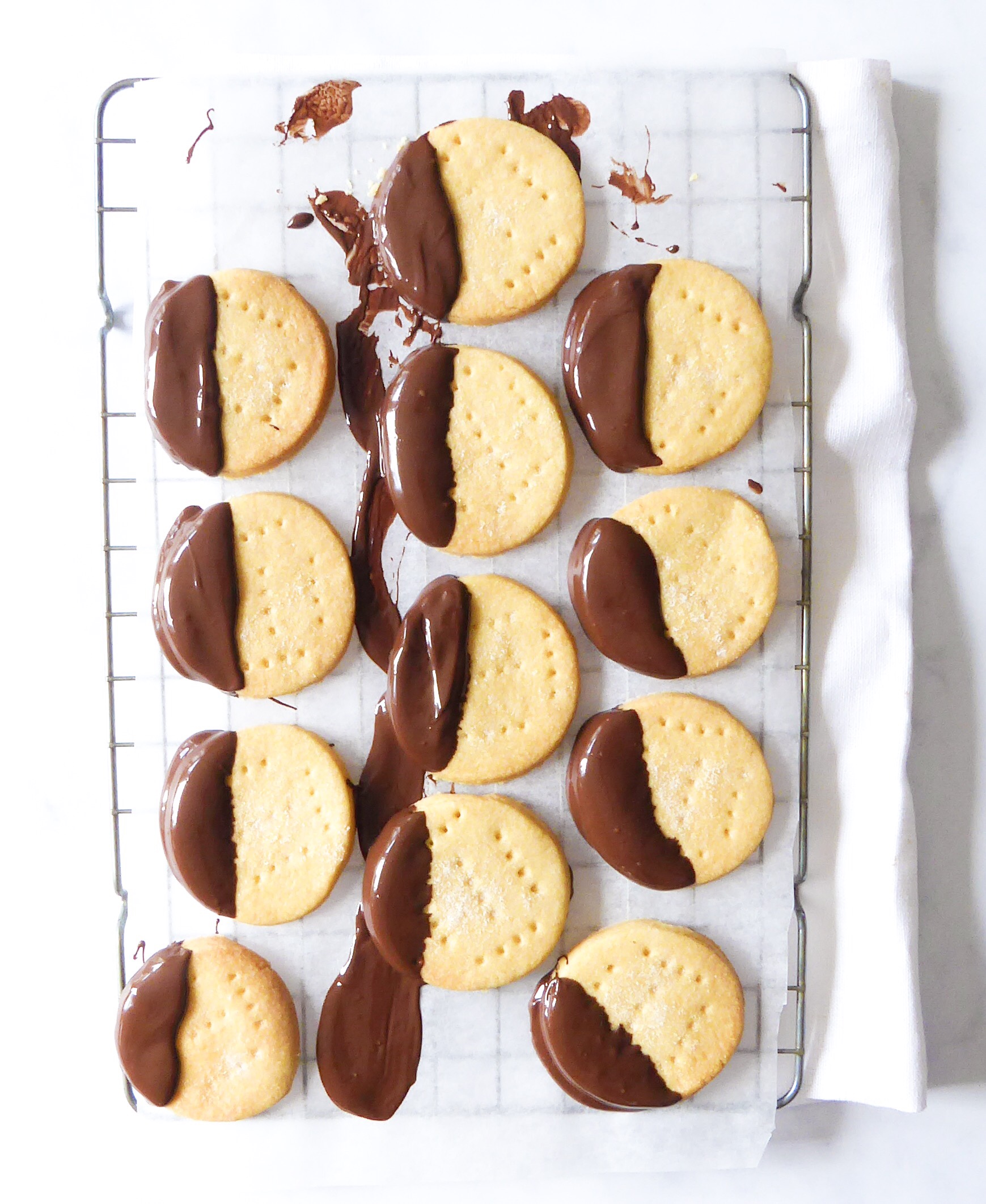 Vegan shortbread biscuits