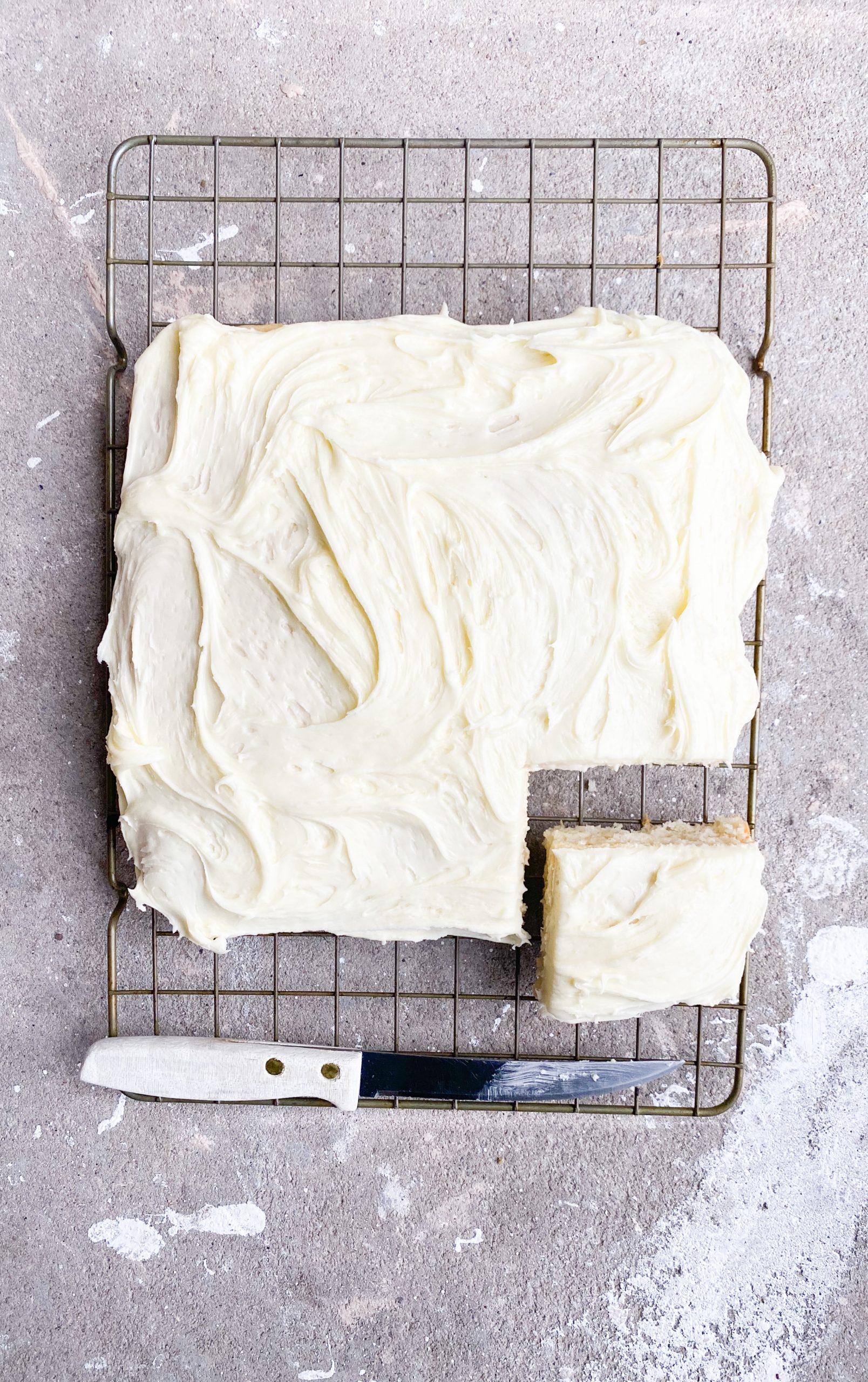 Best vanilla tray bake