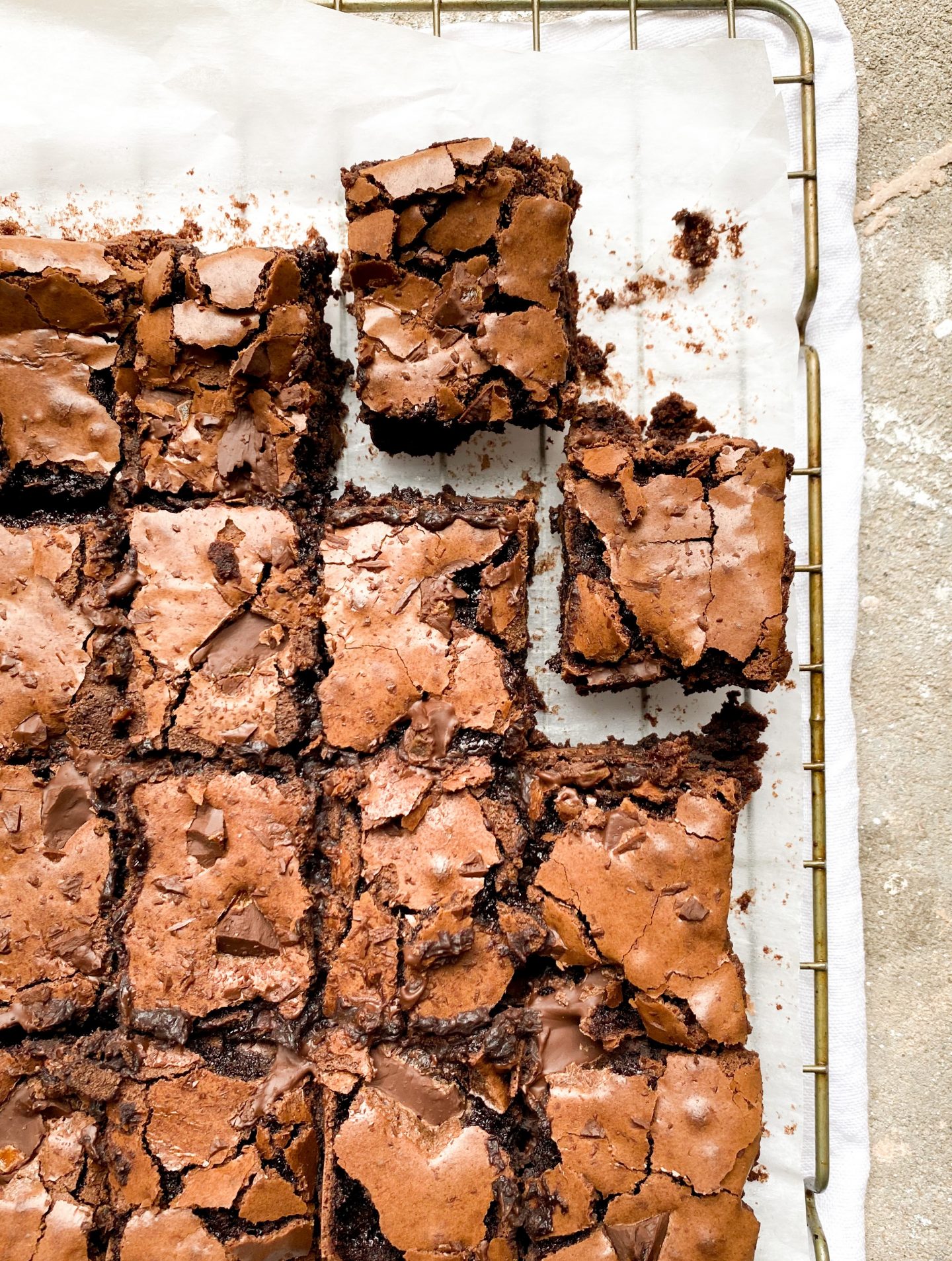 ultimate gooey dairy free brownies