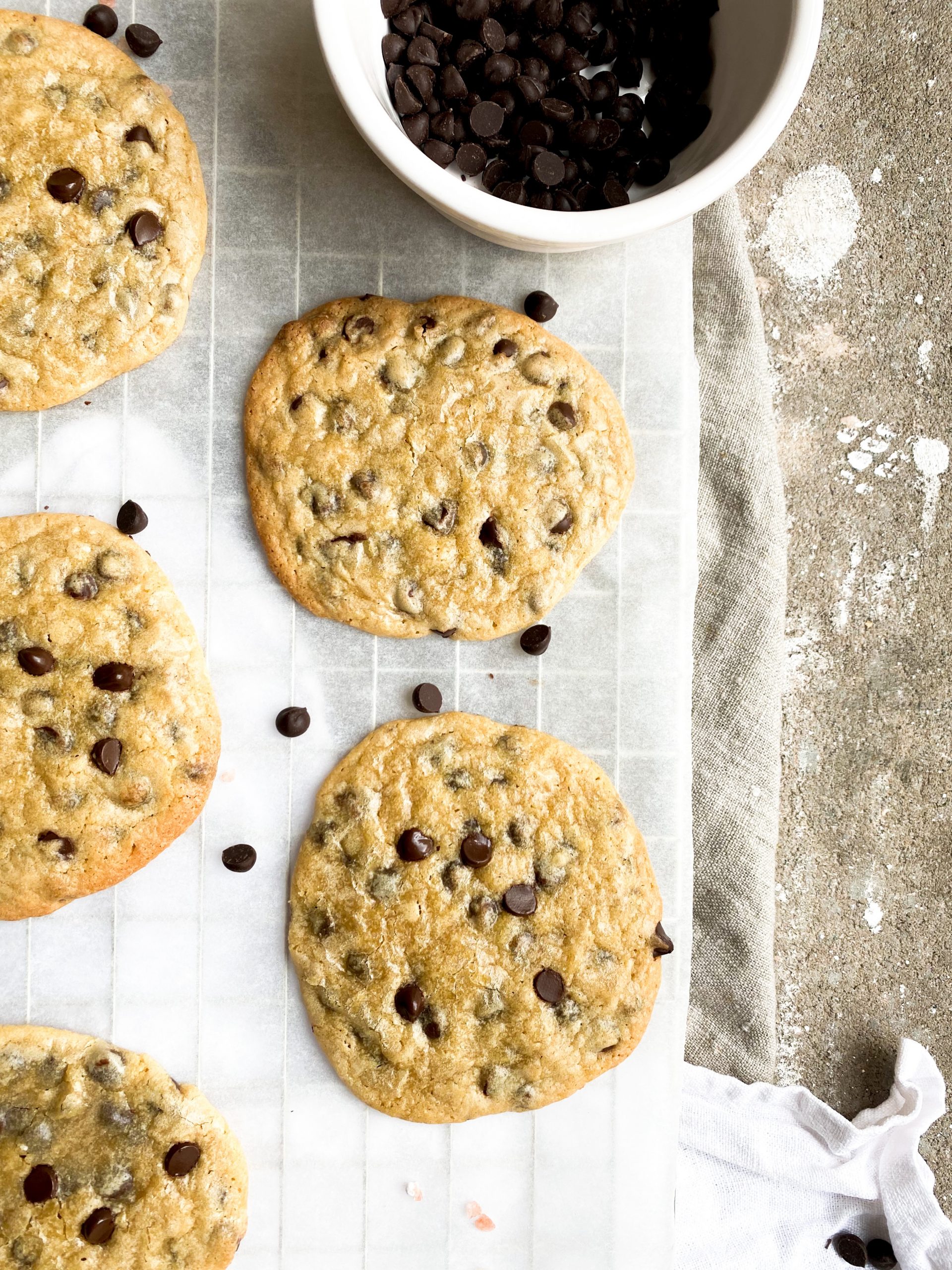 Best Dairy Free Chocolate Chip Cookies - The Fearless Food Room