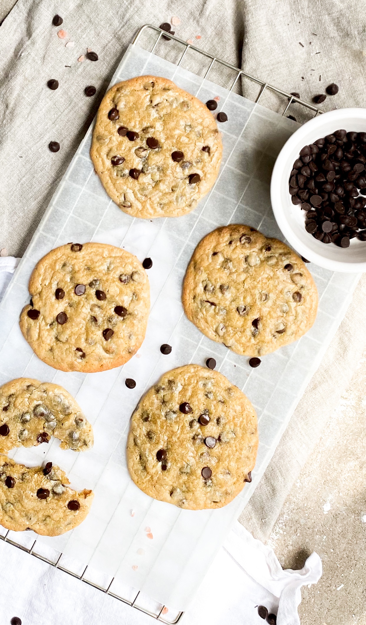 Best Dairy Free Chocolate Chip Cookies