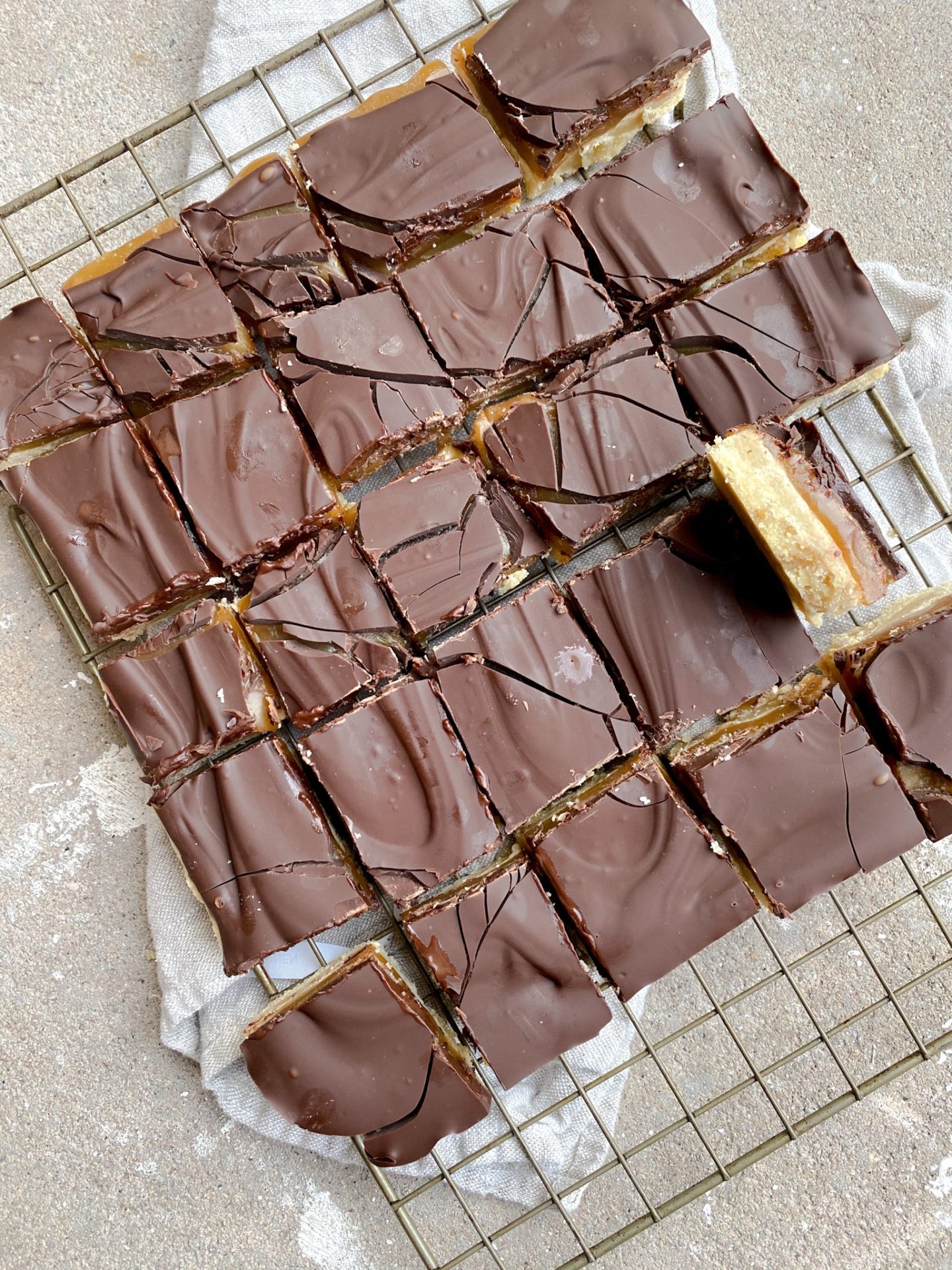 vegan millionaires shortbread